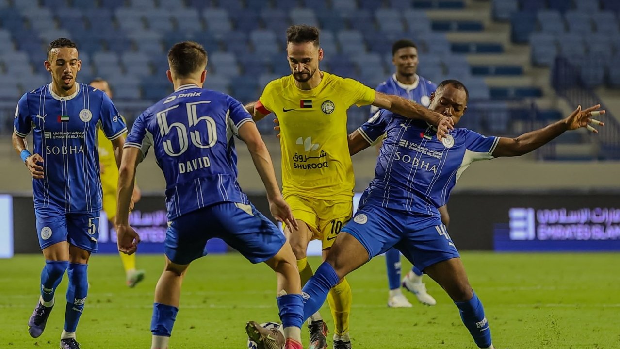 نتيجة مباراة كلباء والنصر