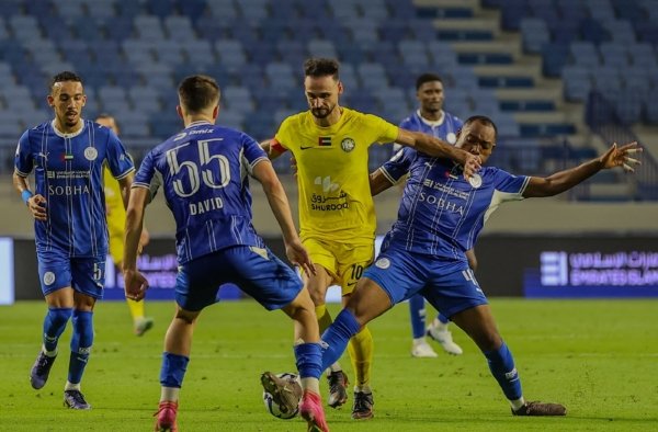 نتيجة مباراة كلباء والنصر