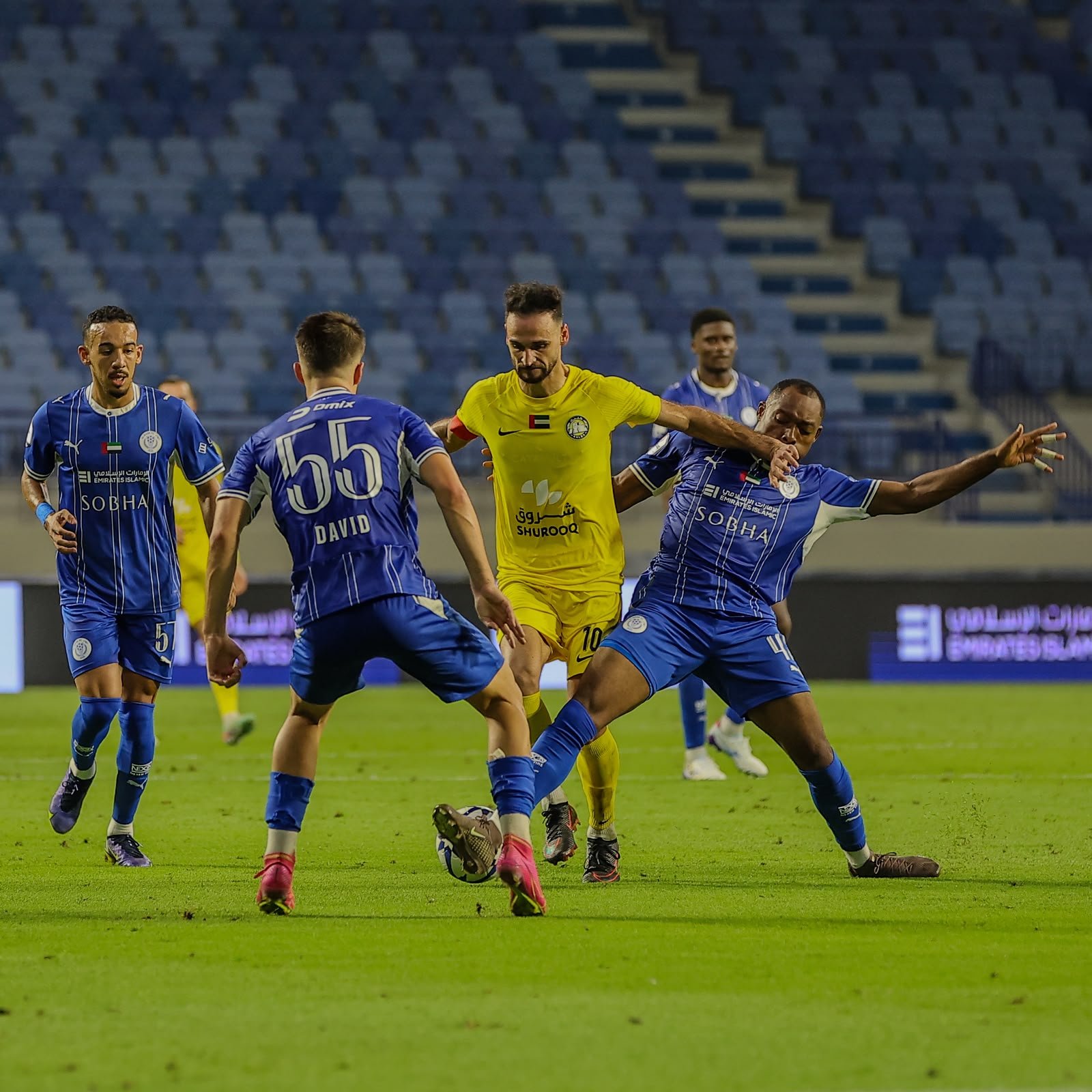 نتيجة مباراة كلباء والنصر